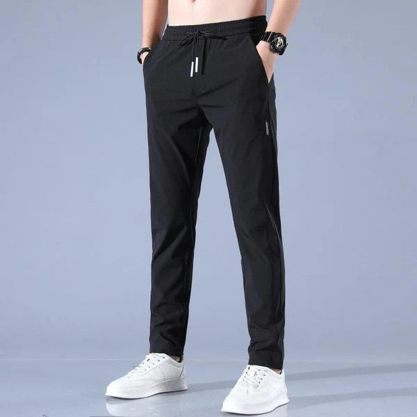 🔥Buy1 Get 1 Free💥🤩PREMIUM MEN'S HIGH STRETCH SKINNY LYCRA PANTS(Black & Gray) 🔥 Regular price